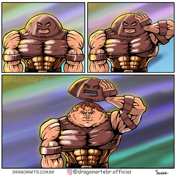 ﻿)@dragonartebr. official,Dragonarte,Смешные комиксы,веб-комиксы с юмором и их переводы,Juggernaut (Marvel),Джаггернаут, Кейн Марко,Marvel,Вселенная Марвел,фэндомы