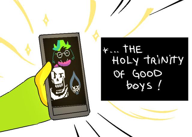 ﻿¥... ÎHE HoLv -ta'iM'fty of (qooo boys !,Drawloverlala,Undertale комикс,Undertale комиксы,Undertale,фэндомы,Rudolph Holiday,Deltarune персонажи,Deltarune,Kris (Deltarune)