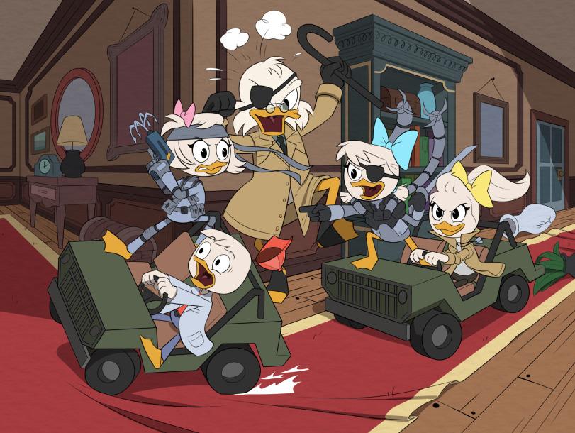 DuckTales,Дисней,Disney,Мультфильмы,Мультсериалы, Cartoons,Metal Gear Solid,Metal Gear,mgs, Metal Gear Solid, ,фэндомы,crossover,Scrooge McDuck,webby vanderquack,huey duck,June (DuckTales),May (DuckTales),dstears,artist,anthro toons,,,,Metal Gear Solid,Metal Gear,games,fandoms,,,webby