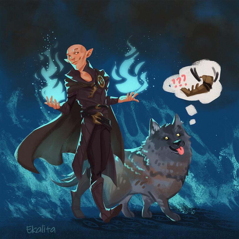 Ekaterina Fedorenko,Solas,DA персонажи,Dragon Age,фэндомы,Dragon Age Art,Фен&#039;харел