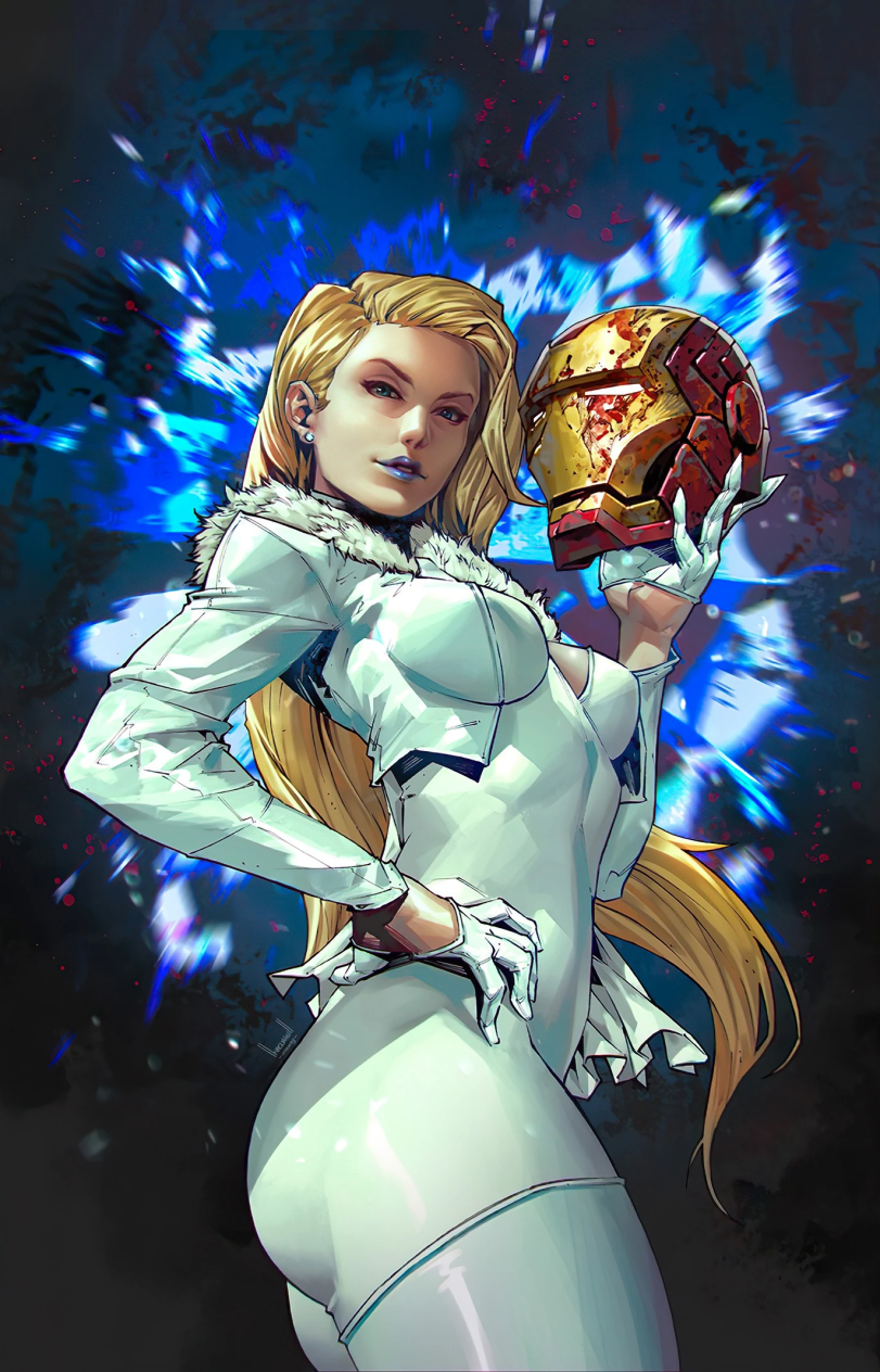 Emma Frost,Белая королева, Эмма Фрост,X-Men,Люди-Икс,Marvel,Вселенная Марвел,фэндомы,Kael Ngu,artist,Emma Frost,X-Men,Marvel,fandoms,Kael Ngu,artist