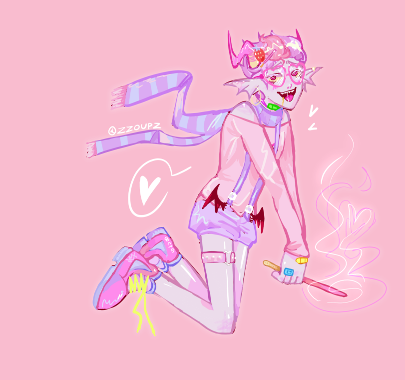 Eridan Ampora,Homestuck,MS Paint Adventures,фэндомы,trickster mode,zzoupz