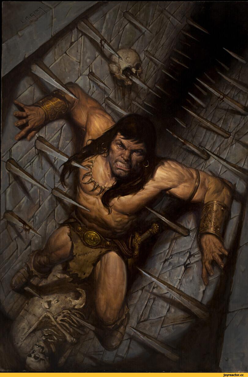 Erik Gist,Конан,Воины (Fantasy),Воины(Fantasy),Fantasy,Fantasy art,art,арт