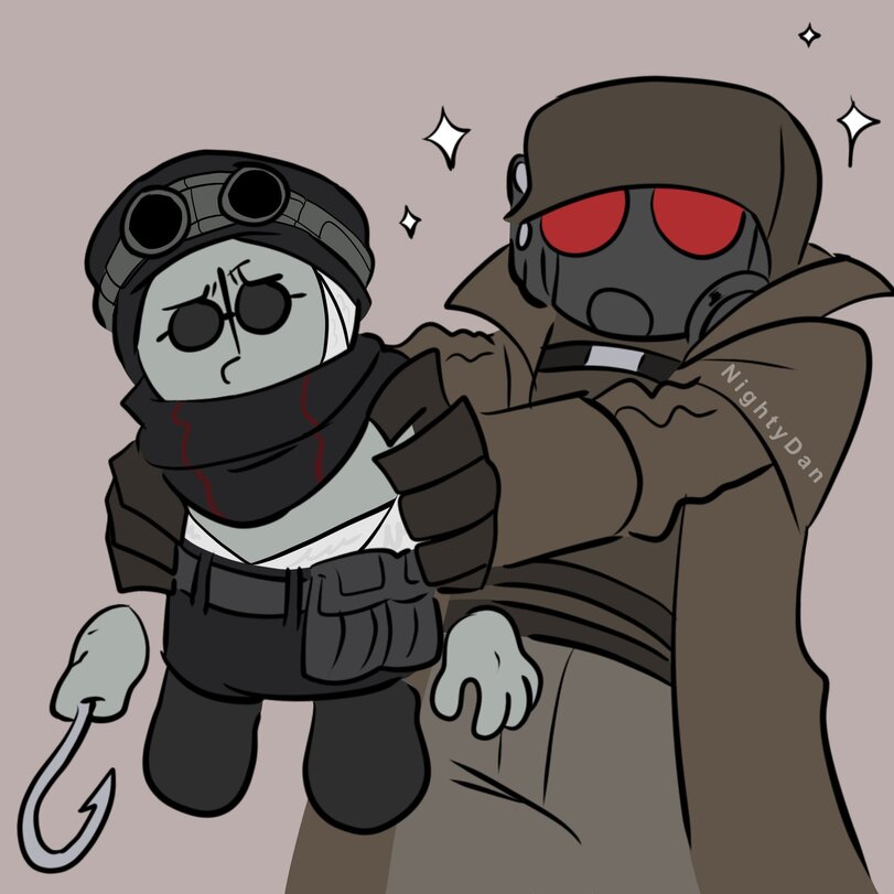 ﻿\ Ш\ ; /Л г,Fallout,Фоллаут,фэндомы,Madness combat,Fallout New Vegas,NightyDan,crossover,Sanford (Madness Combat)