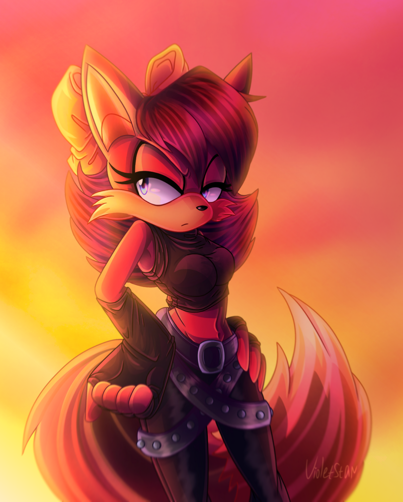 Fiona the Fox,Лиса Фиона,StH Персонажи,Sonic,соник, Sonic the hedgehog, ,фэндомы,StH art,VioletStar