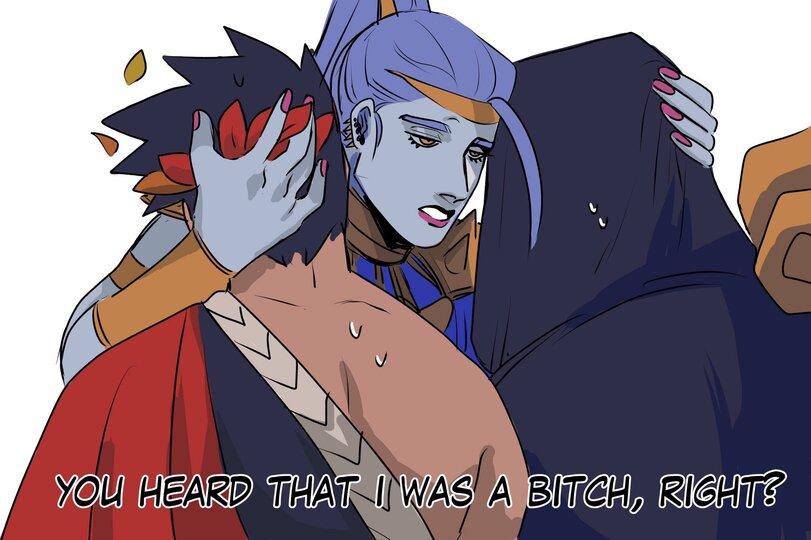 ﻿YOU НЕАШШШШ^ШA,Hades (Игра),Игры,Megaera (Hades),Мегера ,Zagreus (Hades),Загрей,Thanatos (Hades),Танатос ,Hades comics,PricklyArt