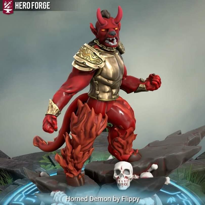 ﻿tÉ HERO FORGE,Heroes of Might and Magic,Игры,Heroes of Might and Magic 3,Inferno,devil,demon,Fantasy race
