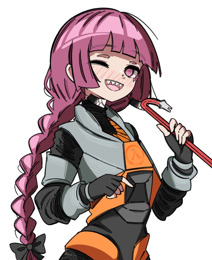 ﻿Ий TW«,Hiroi Kikuri,Bocchi the Rock!,Одинокий рокер!,Anime,Аниме,фэндомы,Half-Life 2,Half-Life,Игры,crossover,Ghuler,crossdress