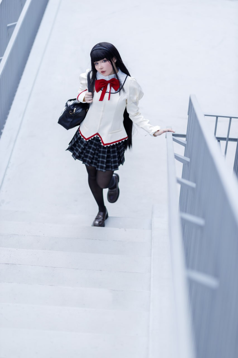 Homura Akemi,Mahou Shoujo Madoka Magica,Puella Magi Madoka Magica, Madoka Magica, Мадока,Anime,Аниме,фэндомы,kuromimio. cosplay,cosplay, косплей,cosplay