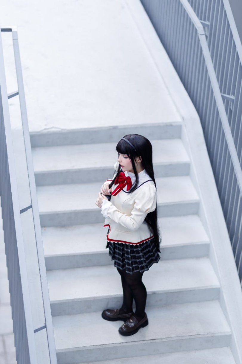 Homura Akemi,Mahou Shoujo Madoka Magica,Puella Magi Madoka Magica, Madoka Magica, Мадока,Anime,Аниме,фэндомы,kuromimio. cosplay,cosplay, косплей,cosplay