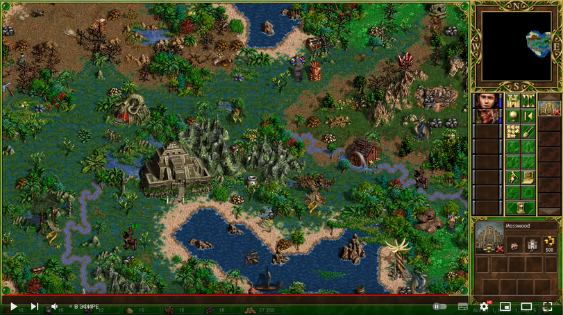 ﻿Mosswood ™ Moi 0 ' Q □ 5|,Horn of the Abyss,Heroes of Might and Magic III,Heroes of Might and Magic,Игры