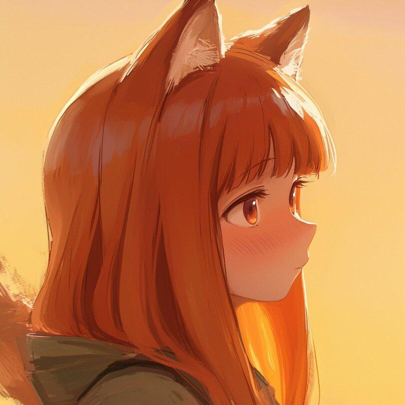 Horo,holo, хоро, холо,Spice and Wolf,волчица и пряности, Ookami to Koushinryou,Anime,Аниме,фэндомы,нейроарт,нейронные сети,Animal Ears (Anime),Kemonomimi, Девушки с ушками, Anime Ears,horo,spice and wolf,Anime,fandoms,,neural networks,Animal Ears