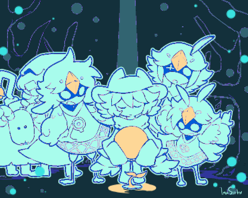 IMAsiphy,Niko (OneShot),OneShot,Игры,Silver (OneShot),Prophetbot,Shepherd (Oneshot),Calamus (OneShot),Alula (OneShot),Magpie (OneShot),Maize (OneShot),Mason (OneShot),Lamplighter (OneShot),Watcher (OneShot),Ling (OneShot),Kelvin (OneShot),George (OneShot),Kip Silverpoint,Cedric (OneShot),Rue