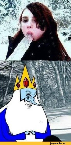 Ice King,ледяной король,adventure time,время приключений,фэндомы,сосулька,if you know what i mean,at комиксы