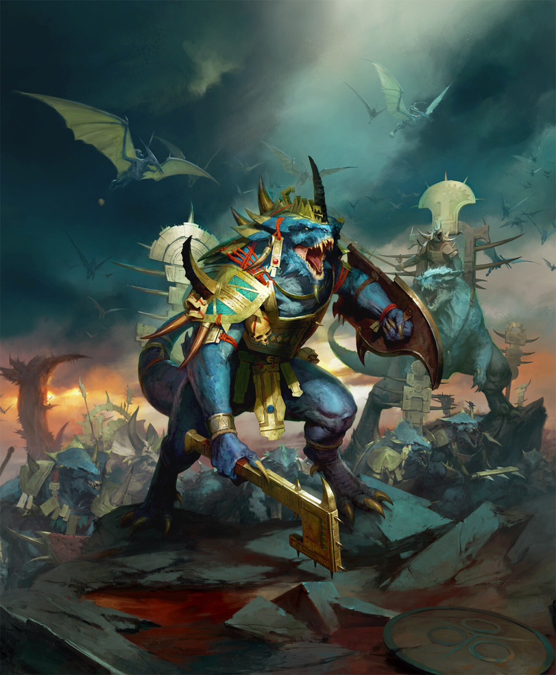 Igor Sid,artist,Warhammer Fantasy,Warhammer FB,фэндомы,Seraphon,Grand Alliance Order,Age of Sigmar