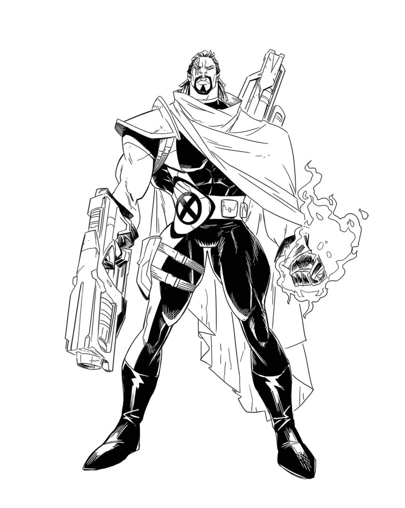 Ivan Fiorelli,Bishop (Marvel),Лукас Бишоп,X-Men,Люди-Икс,Marvel,Вселенная Марвел,фэндомы,Marvel art,Ivan Fiorelli,Bishop,X-Men,Marvel,fandoms,Marvel art