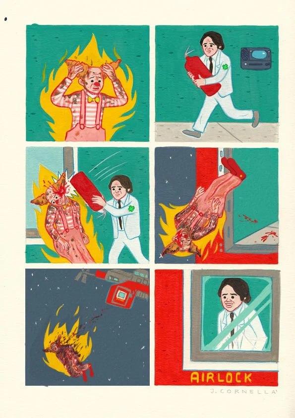 Joan Cornella,Смешные комиксы,веб-комиксы с юмором и их переводы,Space Station 13,Игры,Игровой комикс