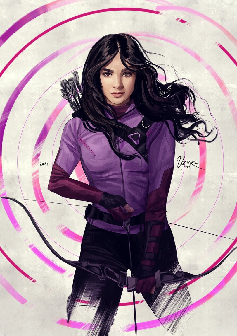 Kate Bishop,Соколиный Глаз, Кейт Бишоп,Young Avengers,Юные Мстители, Молодые Мстители,Marvel,Вселенная Марвел,фэндомы,Hawkeye,Соколиный глаз, Хоукай, Клинт Бартон,Marvel Cinematic Universe,Кинематографическая вселенная Марвел,Uzuri Art,Ronin,Black Widow,Черная Вдова, Наташа Романова