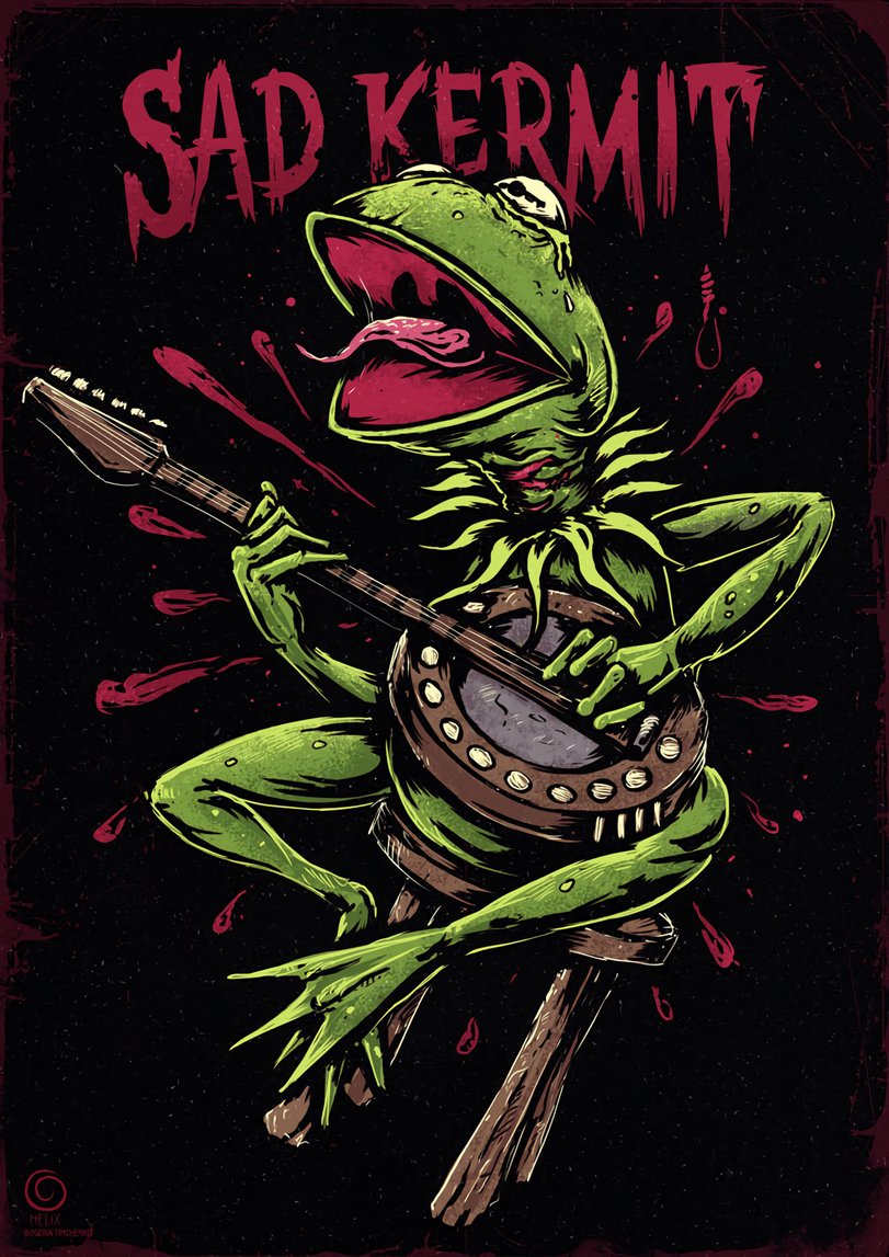 Kermit the Frog,Bogdan Timchenko,GarryGaller,artist