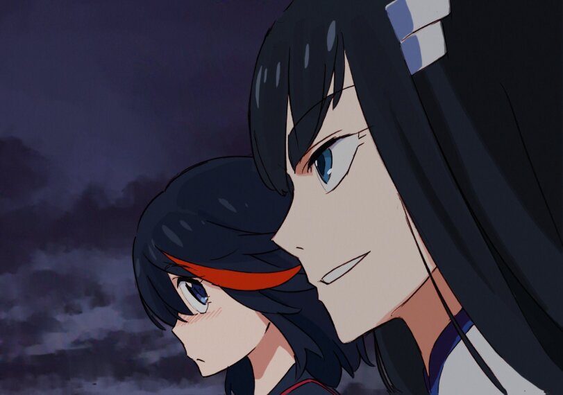 Kill la Kill,Убей или умри,Anime,Аниме,фэндомы,DailyKLK,Matoi Ryuuko,Рюко Матой,Kiryuuin Satsuki,Сацуки Кирюин,Kill la Kill,Anime,fandoms,DailyKLK,Matoi Ryuuko,Kiryuuin Satsuki