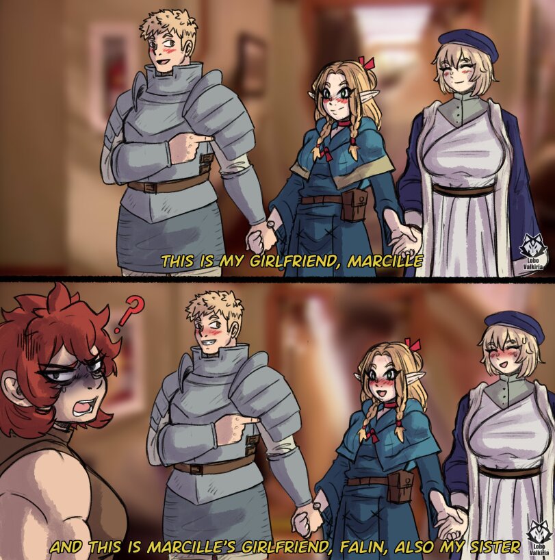 LoboValkiria,Laios (Dungeon Meshi),Dungeon Meshi,Подземелье вкусностей,Anime,Аниме,фэндомы,Marcille,Falin Thorden,Namari (Dungeon Meshi),LoboValkiria,laios (dungeon meshi),dungeon meshi,Anime,fandoms,marcille,Falin Thorden,Namari (Dungeon Meshi),жмж
