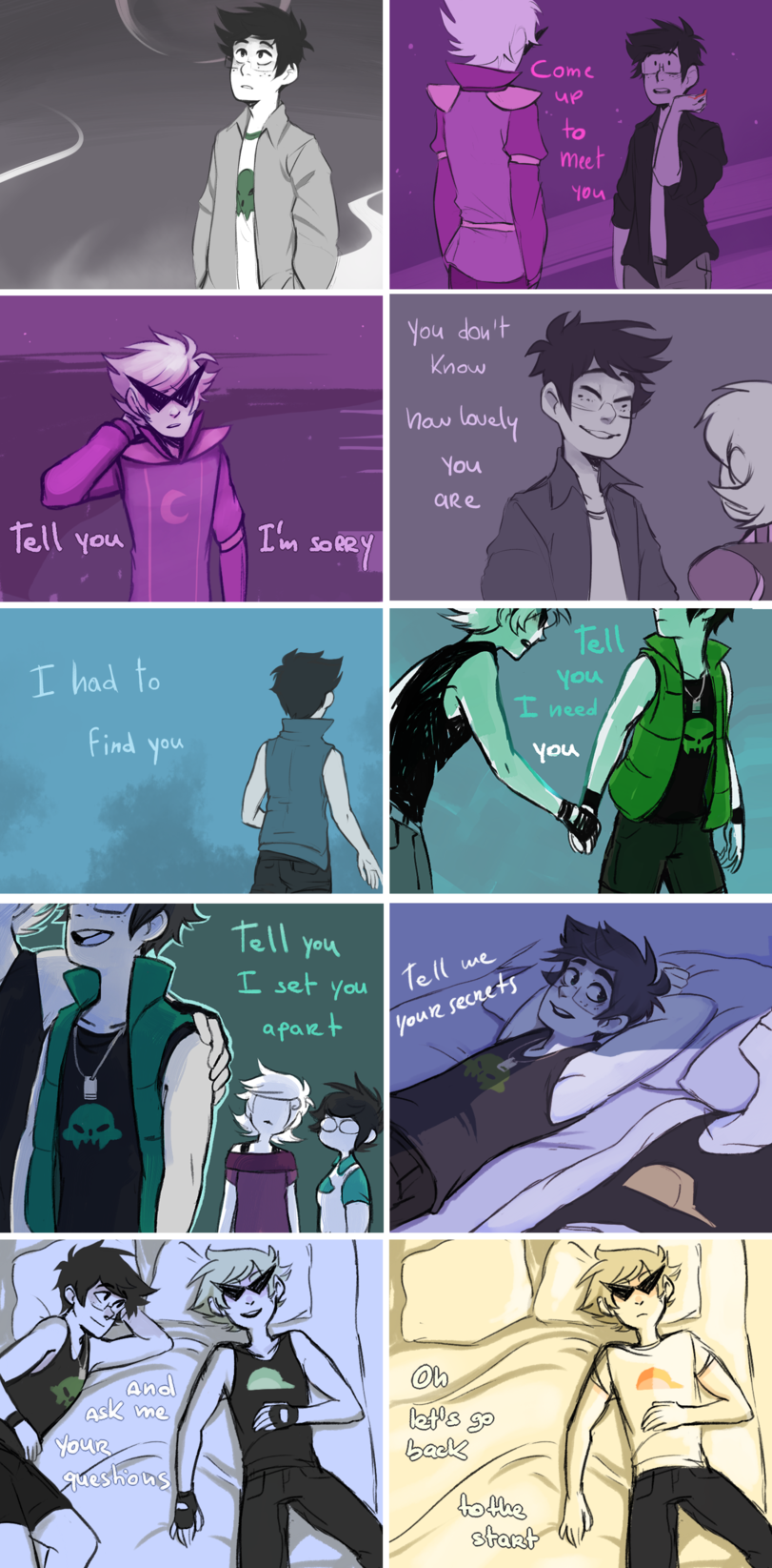 MS Paint Adventures,фэндомы,Jake English,Homestuck,Dirk Strider,Roxy Lalonde,Jane Crocker,Jack Noir (b2),Spades Slick,Miss Paint,Dave Strider,Terezi Pyrope,Caliborn,Lord English,Rose Lalonde,Jade Harley,John Egbert,ikimaru-art,artist