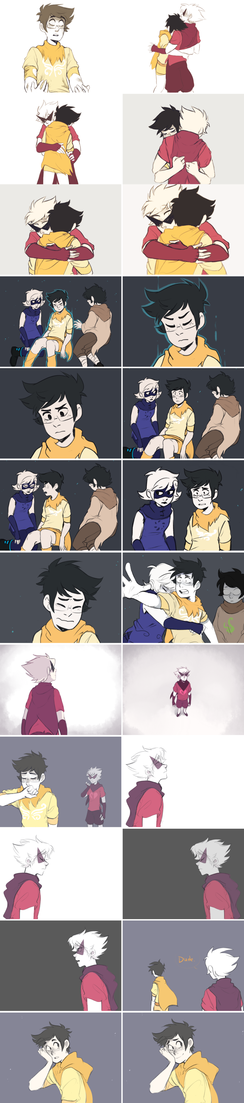 MS Paint Adventures,фэндомы,Jake English,Homestuck,Dirk Strider,Roxy Lalonde,Jane Crocker,Jack Noir (b2),Spades Slick,Miss Paint,Dave Strider,Terezi Pyrope,Caliborn,Lord English,Rose Lalonde,Jade Harley,John Egbert,ikimaru-art,artist