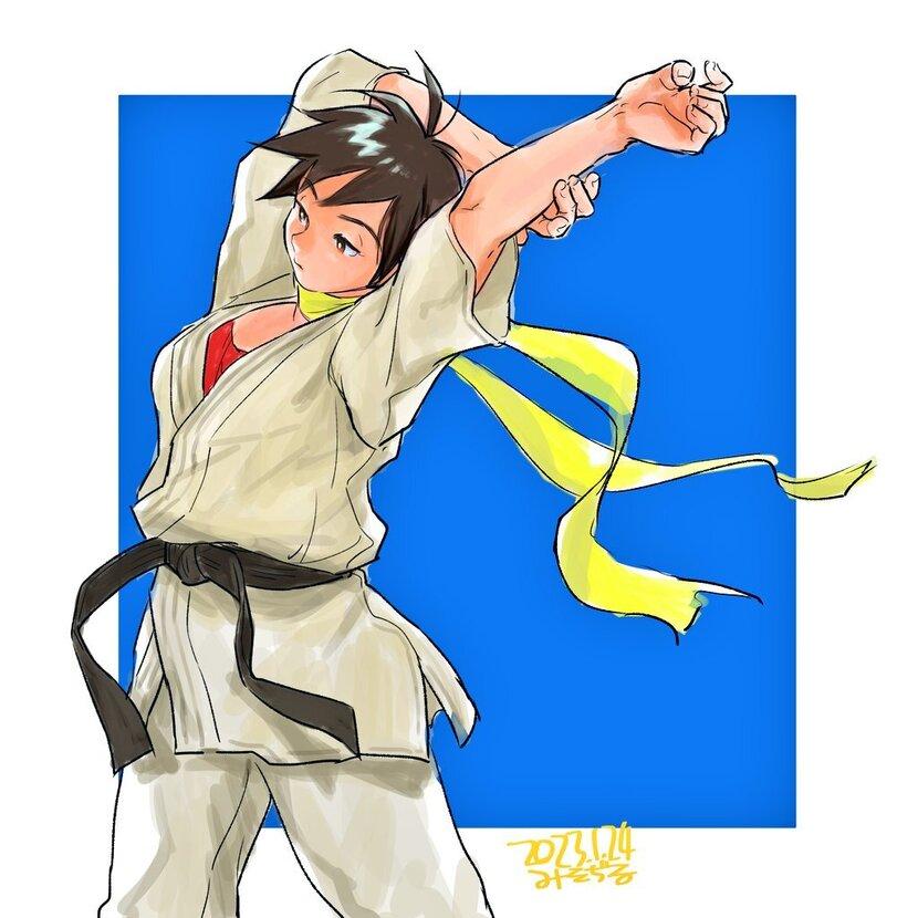 Makoto (Street Fighter),Макото ,Street Fighter,Уличный Боец,Игры,game art,misodiru,makoto (street fighter),Street Fighter,games,game art,misodiru