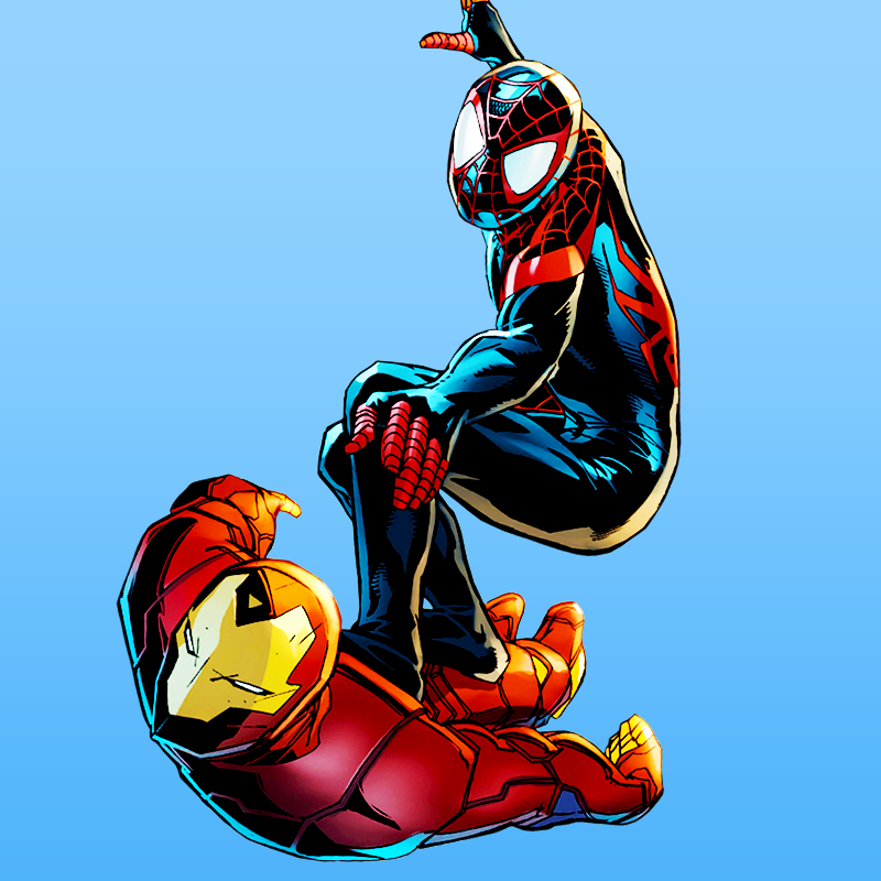 Miles Morales,Человек-паук, Майлз Моралес,Marvel,Вселенная Марвел,фэндомы,Kamala Khan,Мисс Марвел, Камала Кхан,Iron Man,Непобедимый Железный человек, Тони Старк,Miles Morales,Marvel,fandoms,Kamala Khan,Iron Man