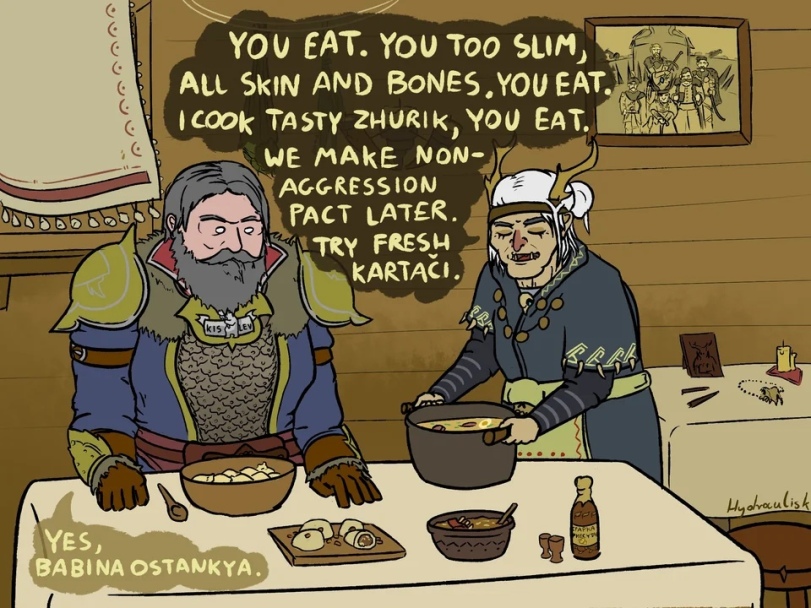 Mother Ostankya,Warhammer Fantasy,Warhammer FB,фэндомы,Kislev,Boris Ursus,FB Humor,FB Other,Total War Warhammer 3,FB Games,английский,Hydraulisk,без перевода