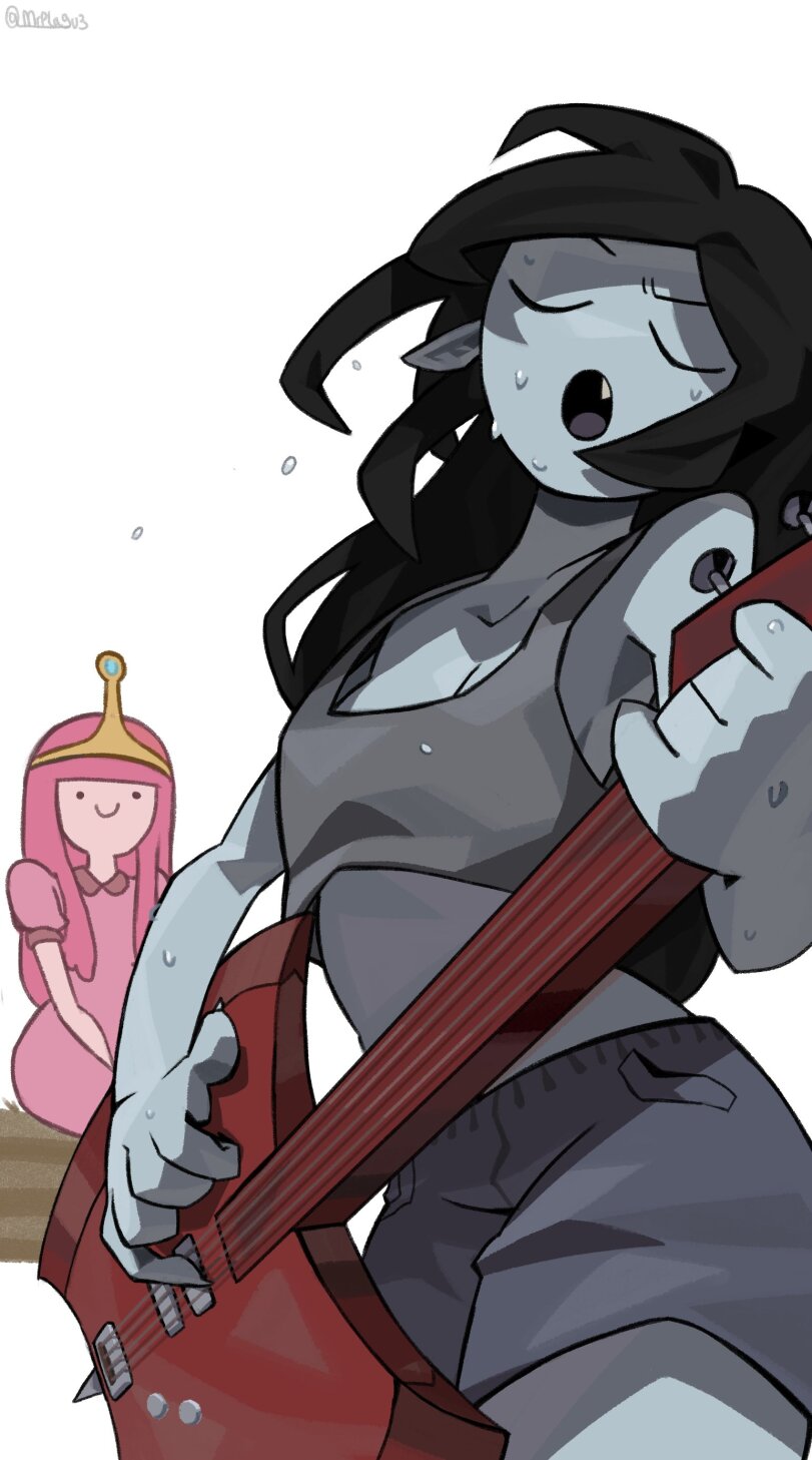 ﻿<9ÜMü2*û □,Mr Plagu3,Marceline,Марселин - Королева Вампиров, Марселин,adventure time,время приключений,фэндомы,Princess Bubblegum,Бубльгум - Принцесса конфетного королевства, бубльгум, принцесса бубльгум,YoAdrianDK,artist