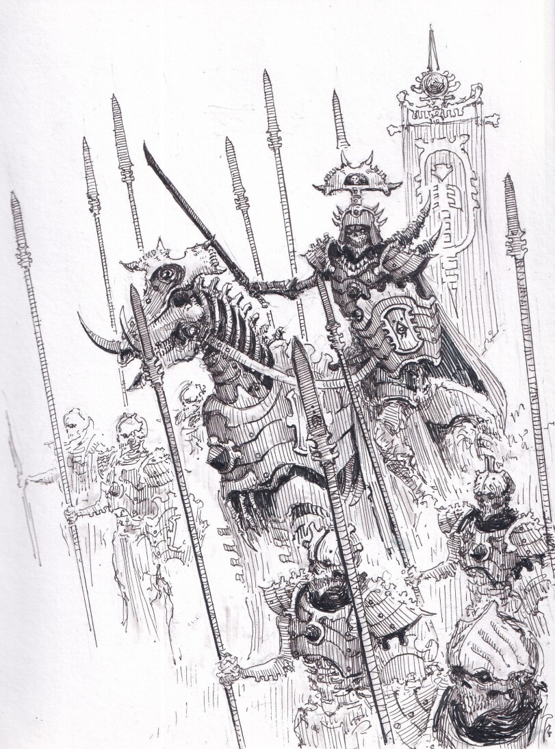Ossiarch Bonereapers,Grand Alliance Death,Age of Sigmar,Warhammer Fantasy,Warhammer FB,фэндомы,VOX BELICOSA
