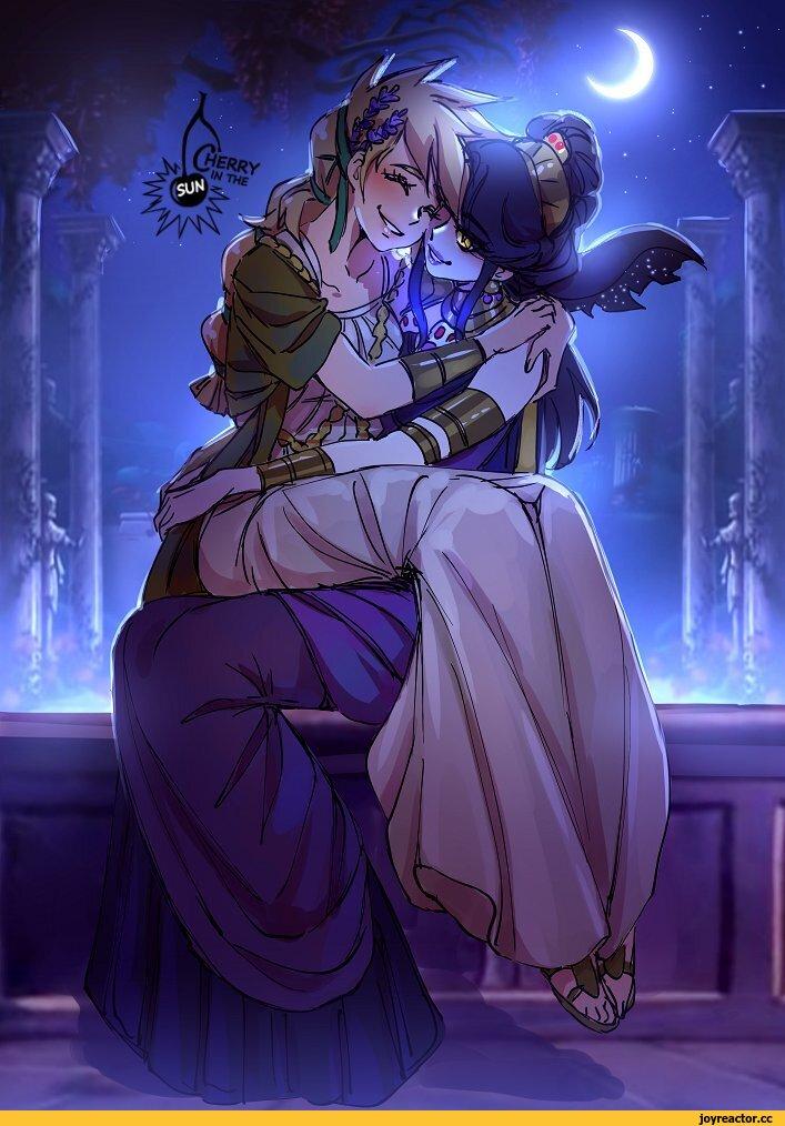 ﻿V 1 \ \ \ \ 1 ш т Ш w I / i \ \ \\ \ 1 1 \ \\ \ \ \ U \ 1 / tîH^\ / \\ \\,Persephone (Hades),Персефона,Hades (Игра),Игры,Nyx (Hades),Никта,CherryInTheSun,artist