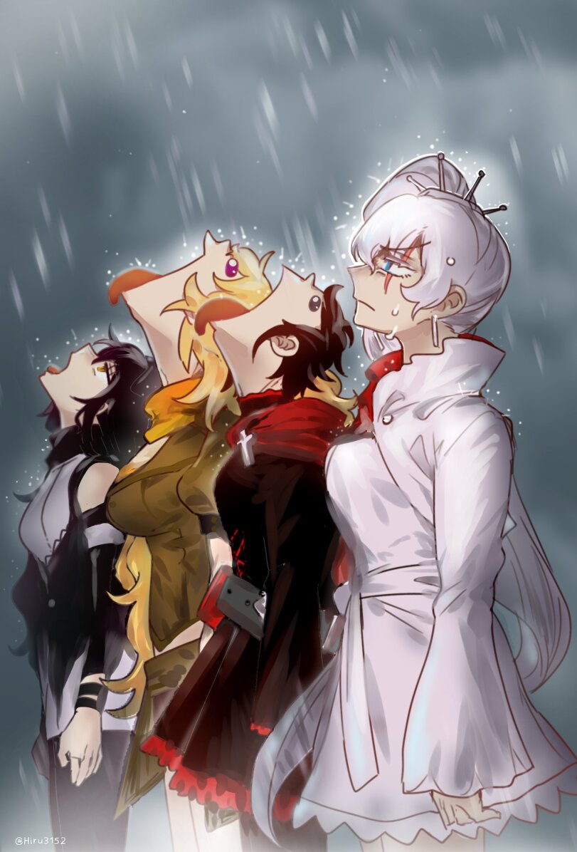 ﻿ \ { UL í V V у Щ о У/к) i \ vi / Mi I f г / «li К .,RWBY,Anime,Аниме,фэндомы,Vegeta in the rain,hiru,RWBY,Anime,fandoms,Vegeta in the rain,hiru,Ruby Rose,Blake Belladonna,Weiss Schnee,Yang Xiao Long,hiru3152