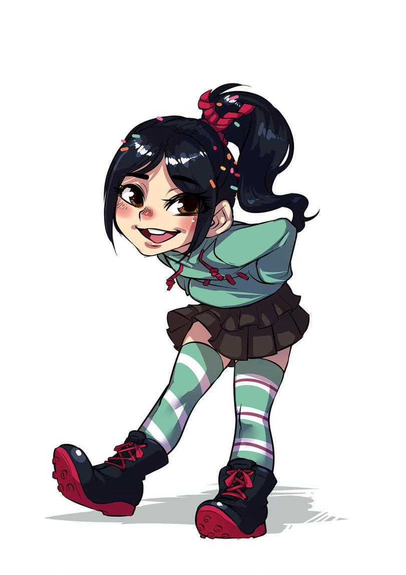 RYUSEI-R,Vanellope von Schweetz,Wreck-It Ralph,Ральф,Дисней,Disney,Мультфильмы,Мультсериалы, Cartoons,Ralph (Wreck-It Ralph)