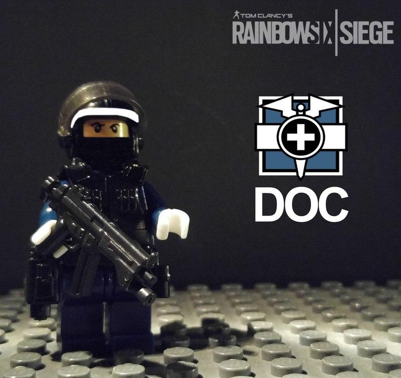 Rainbow Six Siege,Rainbow Six,Игры,lego,sledge,thatcher,doc,pulse,castle,Lego Custom,Lego MOC,Castle (R6S)