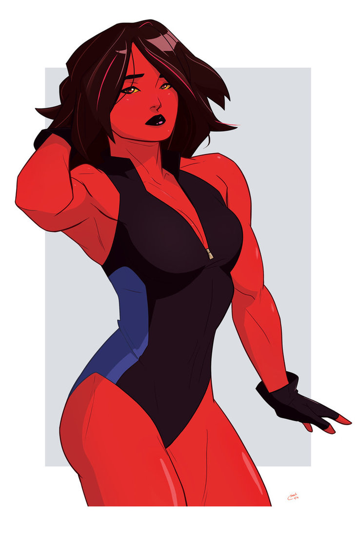 Red She-Hulk,Красная Женщина-Халк, Бетти Росс-Баннер,Marvel,Вселенная Марвел,фэндомы,mro16,Red She-Hulk,Marvel,fandoms,Matthew Orders,artist