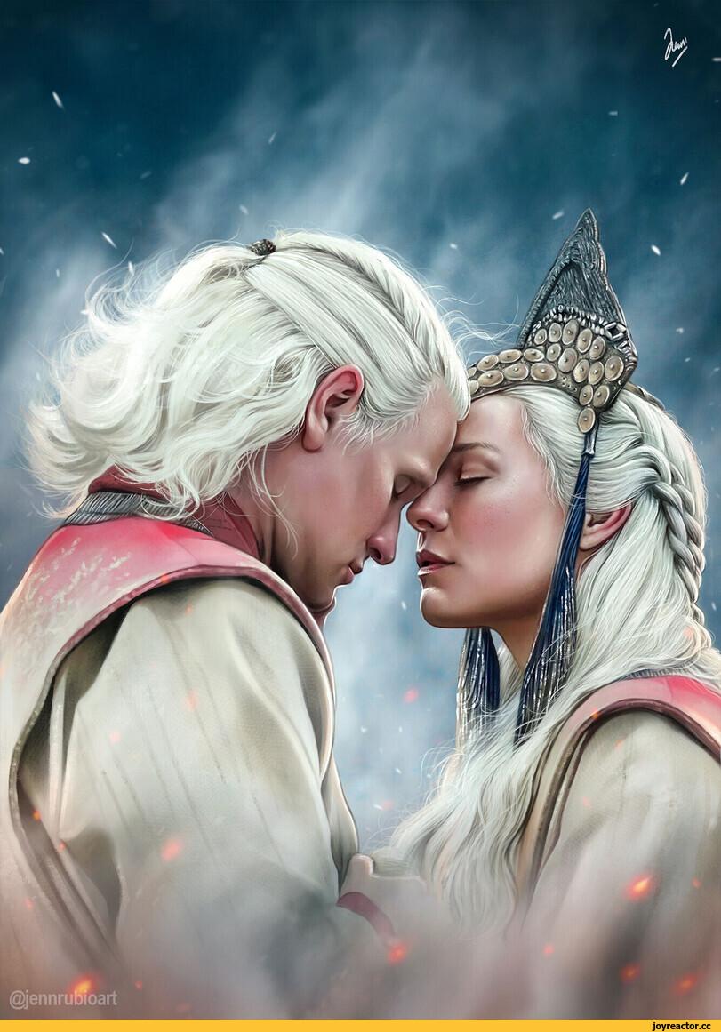 Rhaenyra Targaryen,House Of The Dragon,Таргариены,Великие дома Вестероса,Игра престолов,фэндомы,Daemon Targaryen,Jenn Rubio