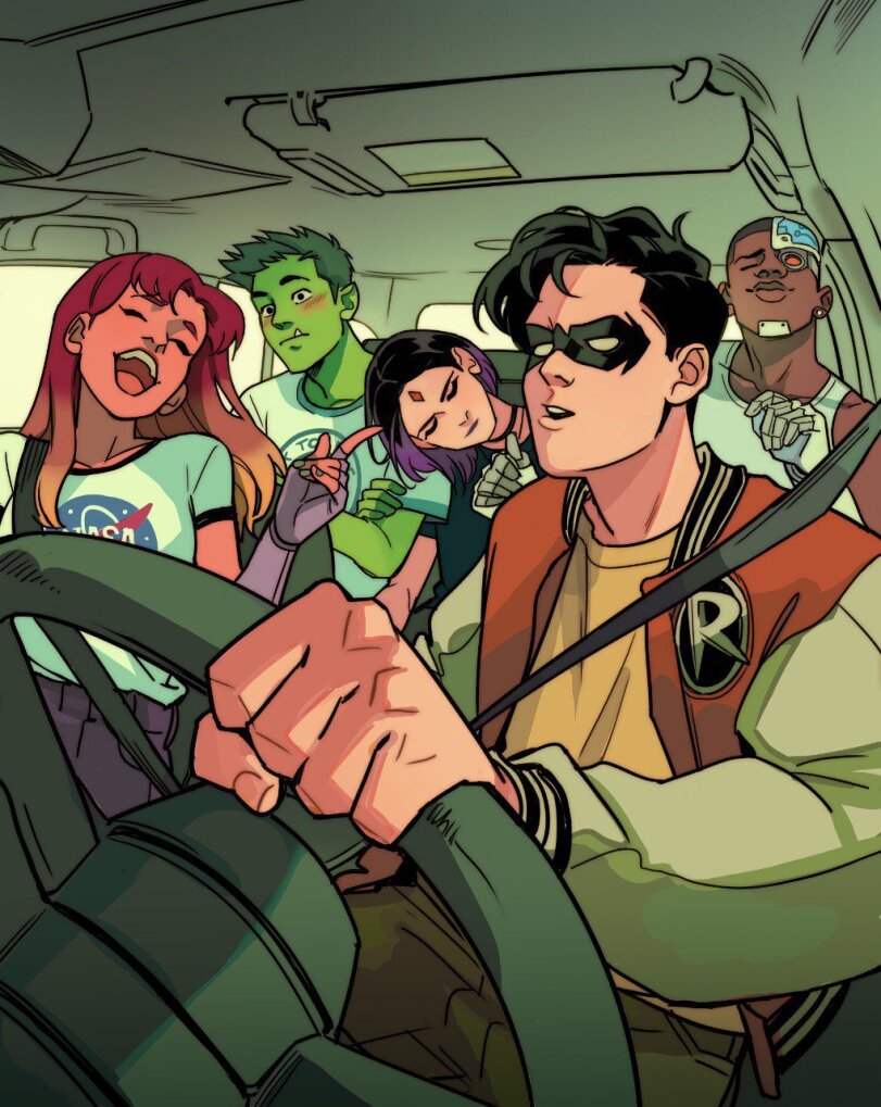 Robin,Робин, Чудо мальчик,Bat Family,Бэт семья,DC Comics,DC Universe, Вселенная ДиСи,фэндомы,Starfire,Старфаер, Корианд'р,Beast Boy,Зверомальчик, Гарфилд Логан,Teen Titans,Юные Титаны,Cyborg (DC),Киборг, Виктор Стоун,Raven (DC),Ворона, Рэйвен, Рэйчел Рот,Deathstroke,Дефстроук, Терминатор, Слэйд