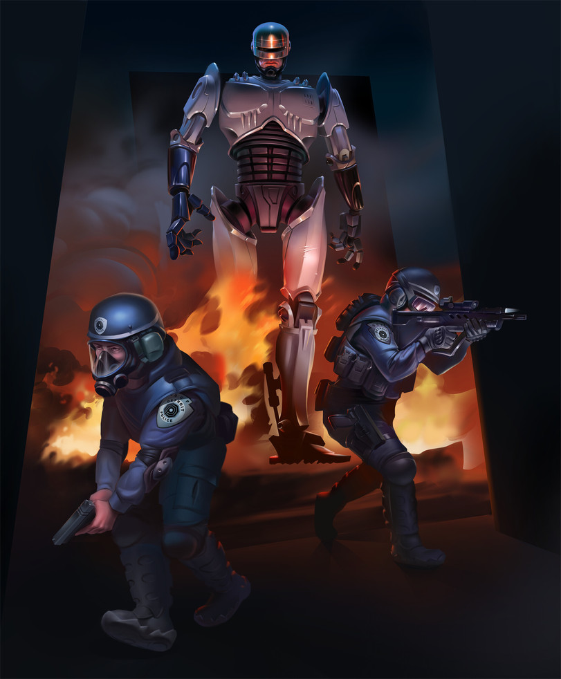 RoboCop,РобоКоп, Алекс Джей Мёрфи,Comic Books,Комиксы, графические новеллы, романы,фэндомы,Yevhen Riabokin,comic art