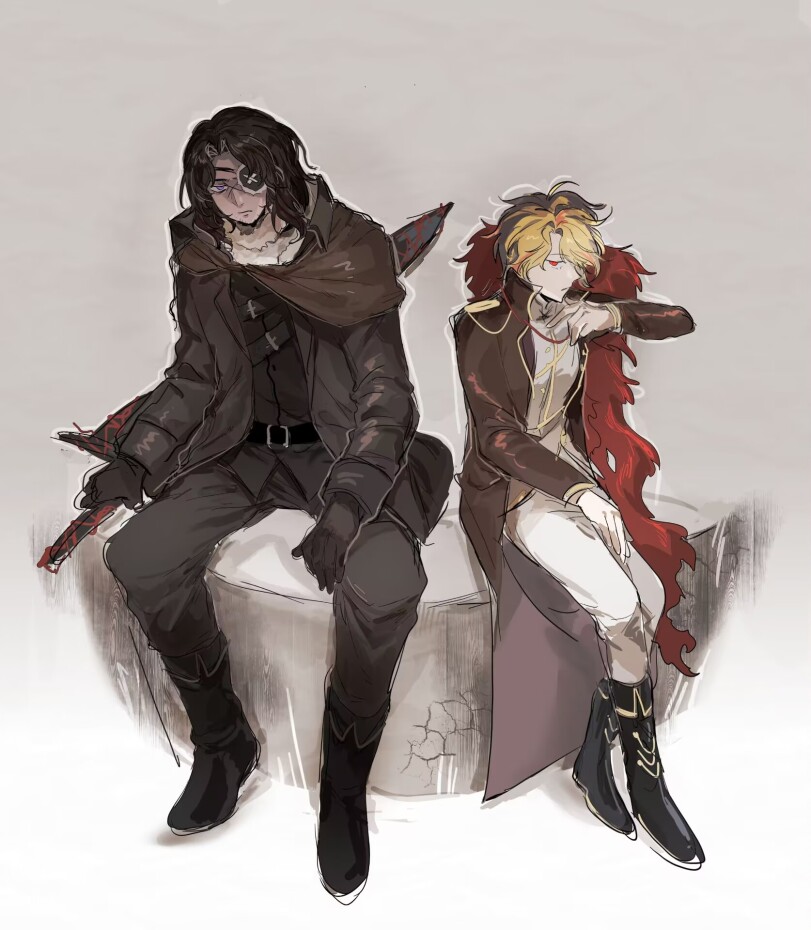Rowwwsic,Ishmael (Limbus),Limbus Company,Lobotomy Corporation,Игры,Yi Sang (Limbus),Heathcliff (Limbus),The Barber (Limbus)
