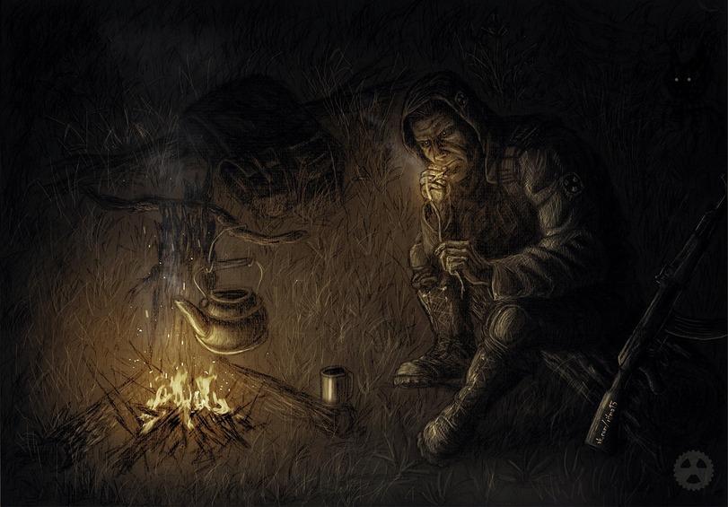 S.T.A.L.K.E.R,#S.T.A.L.K.E.R, s.t.a.l.k.e.r, S.T.A.L.K.E.R.,,фэндомы,stalker art,кровосос,контроллер,снорк,крысы,Юрия Семецкая