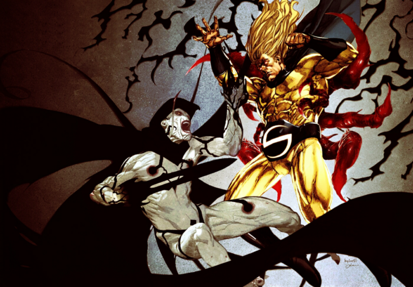 Sentry (Marvel),Часовой, Роберт Рейнольдс,Marvel,Вселенная Марвел,фэндомы,Gorr the God Butcher,Sentry,Marvel,fandoms,Gorr the God Butcher
