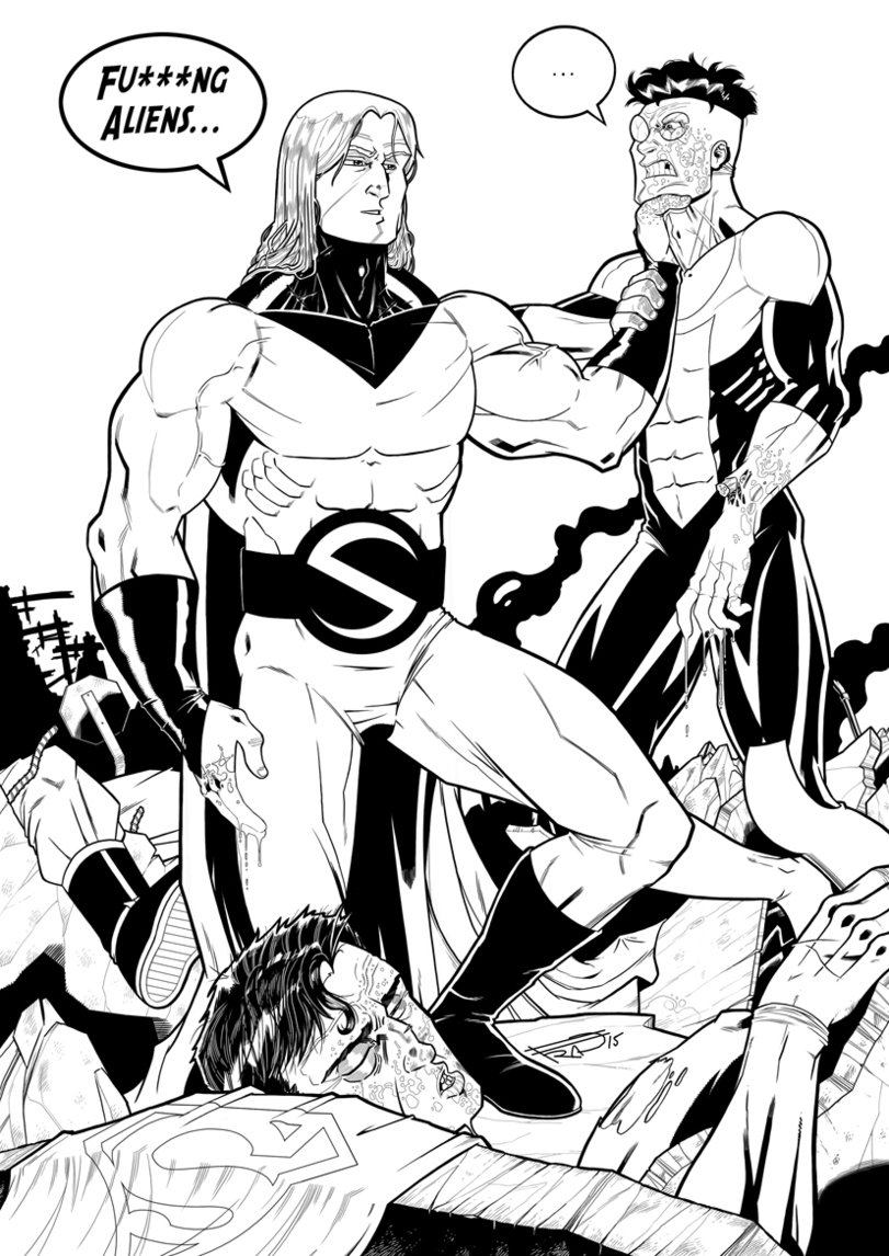 Sentry (Marvel),Часовой, Роберт Рейнольдс,Marvel,Вселенная Марвел,фэндомы,Invincible (Image),Неуязвимый, Марк Грейсон,Image Comics,Вселенная Имэйдж, Top Cow,Comic Books,Комиксы, графические новеллы, романы,Superman,Супермен, Человек из стали, Кал-Эл, Кларк Кент,DC Comics,DC Universe, Вселенная