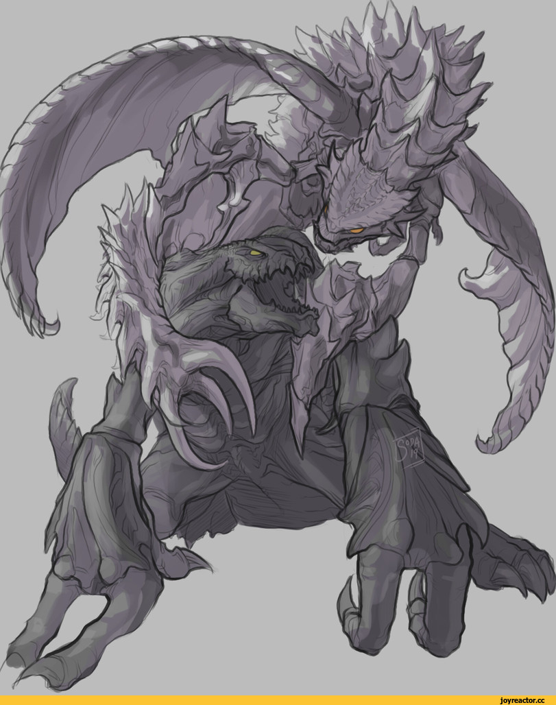 ﻿^ ' \ \ . щ^еолу ч 1 ( Il / i г у [1 A {êZ-rft kV V х k/V3,Soda Stano,artist,Godzilla,Kaiju,Кайдзю,Pacific Rim,Тихоокеанский Рубеж,megaguirus,manda,spacegodzilla,Biollante,gyaos,Shingodzilla,kamatagodzilla,кайдзю