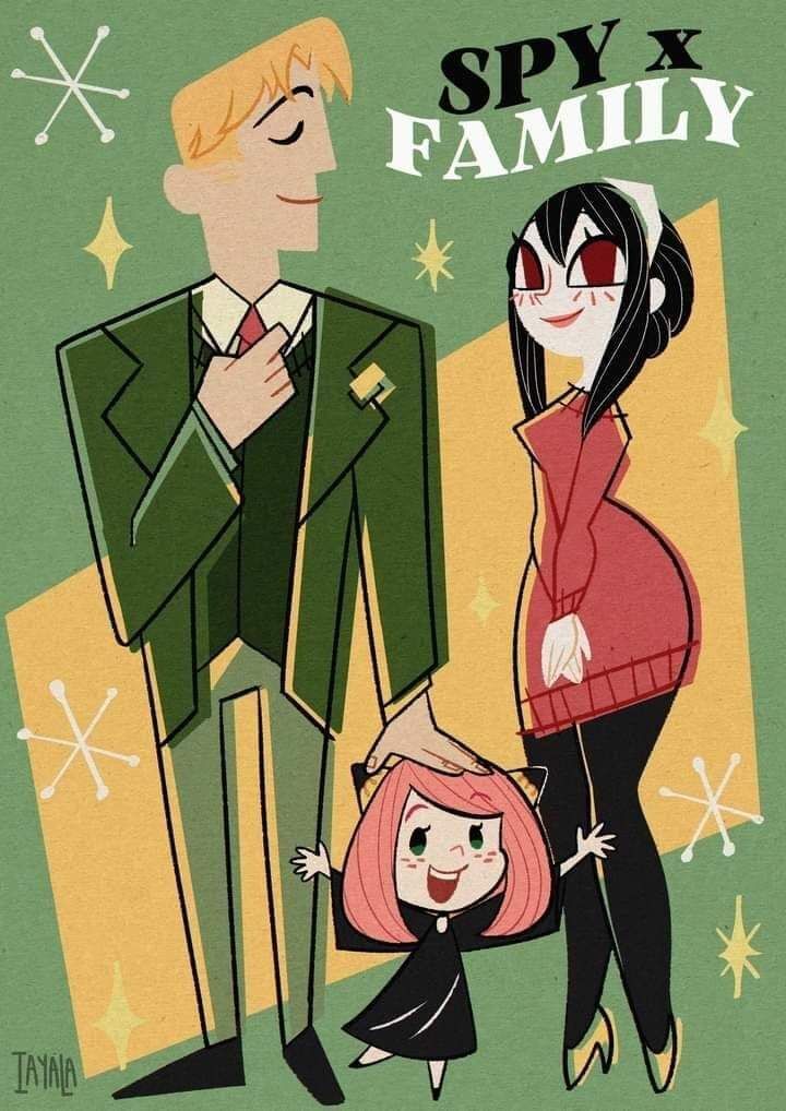 Spy x Family,Семья шпиона,Anime,Аниме,фэндомы,art,арт,Iayala,spy x family,Anime,fandoms,art,Iayala