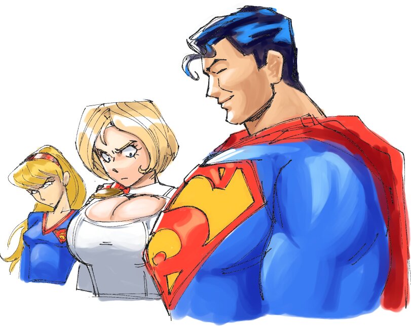 Superman,Супермен, Человек из стали, Кал-Эл, Кларк Кент,DC Comics,DC Universe, Вселенная ДиСи,фэндомы,Supergirl,Супергерл, Кара Зор-Эл, Кара Кент,Power Girl,Пауэр Герл, Кара Зор-Л, Карен Старр,art,арт,breast envy,Мемы,Мемосы, мемасы, мемосики, мемесы,Superman,DC Comics,fandoms,Supergirl,Power