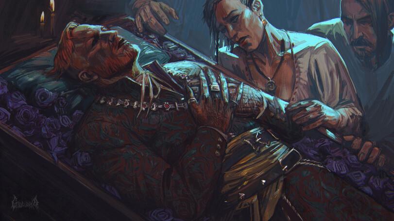 The Witcher,Ведьмак, Witcher,фэндомы,vampire,Ольгерд фон Эверек,Witcher Персонажи,Daria Egorova,под катом еще