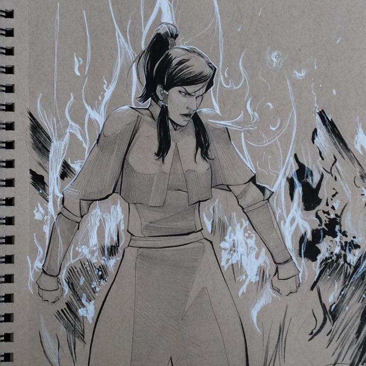 Thewhitephoenix,inktober2017,inktober,очень длиннопост,Захир,Zaheer,Легенда о Корре,The Legend of Korra,Аватар,Легенды об Аватарах, Avatar,фэндомы,раава,ваату,Корра,Korra,Лейтенант (Аватар),Болин,Bolin,Опал Бейфонг,Opal Beifong,Яо (Аватар),Пи'Ли,P'Li,Газан,Минг-Хуа,Пабу,Суинь Бейфонг,Варик