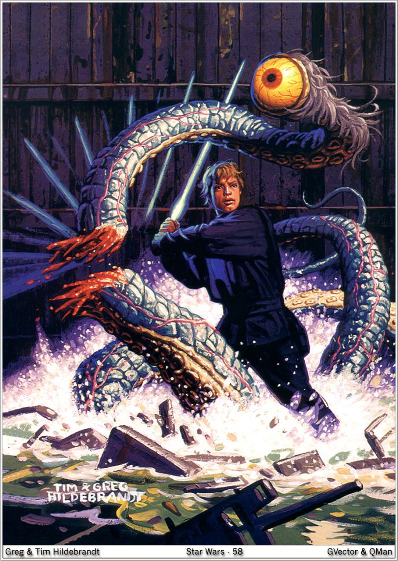 Tim Hildebrandt,artist,Greg Hildebrandt,длиннопост,очень длиннопост,Xizor,Dash Rendar,Световой меч,Звездные Войны,Star Wars,фэндомы,SW art,тысячелетний сокол,SW техника,X-Wing,AT-AT,Дарт Вейдер,SW Персонажи,Оби-Ван,Люк Скайуокер,R2-D2,C-3PO,Чубакка,Джабба Хатт,Боба Фетт,Boba Fett